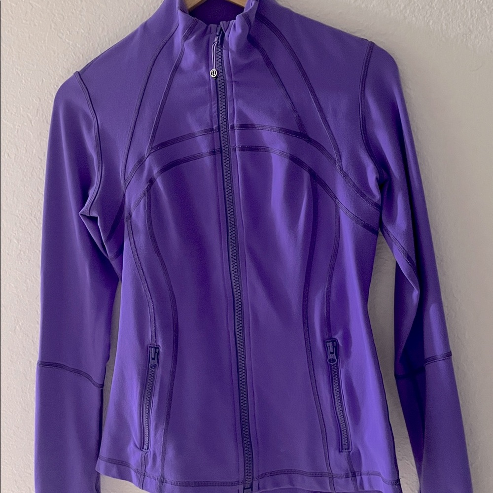 LULULEMON DEFINE JACKET POWER PURPLE SZ 8